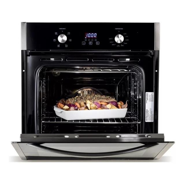 Horno Electrico Empotrable Electrolux 50 lts Negro (Eoch50)