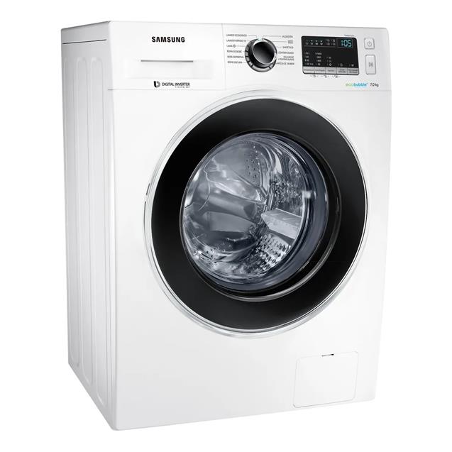 Lavarropas Samsung 7kg 1400Rpm Inverter Blanco