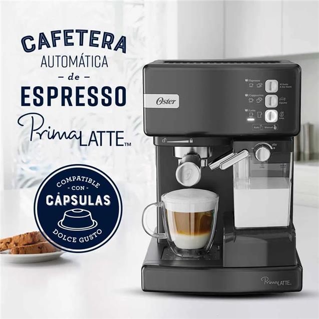 Cafetera Express Oster Em6603b 15 Bares Negro