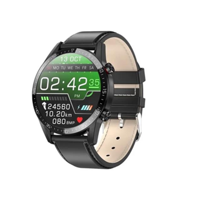 Smart Watch Grow GR13 1.3" Ips/Ip68/Bt 4.0/ Maya Negro Cuero