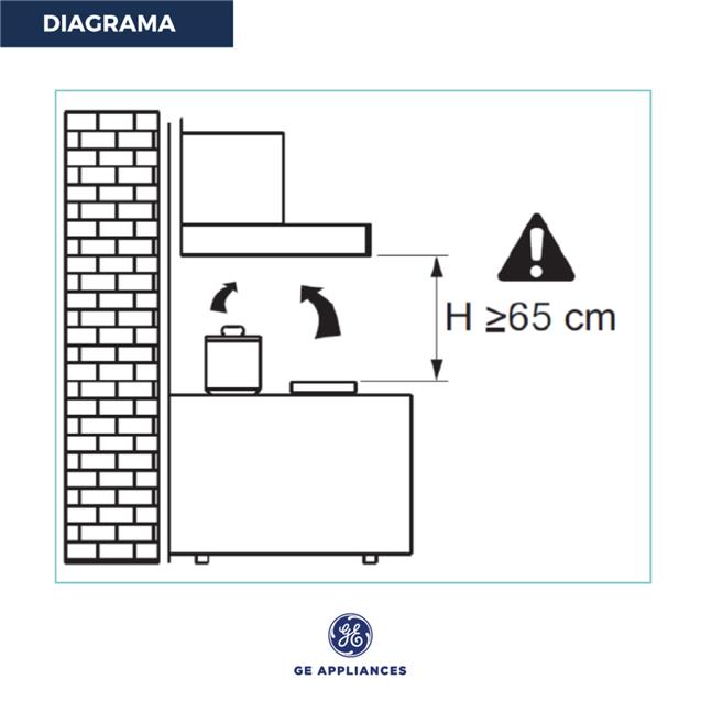 Campana G.E. 90 Cm Display Digital Inoxidable (CTGE90I0)