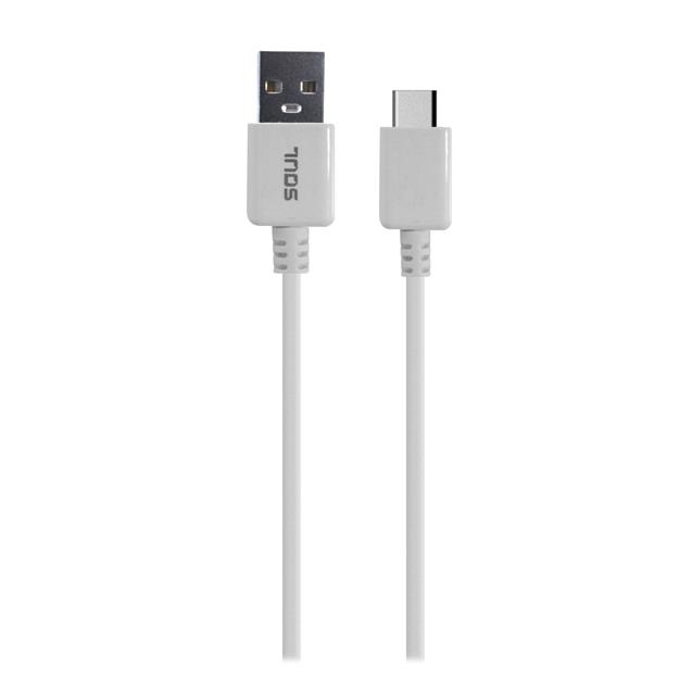 Cable Usb Soul Type-C 3.0 2 Mts Blanco