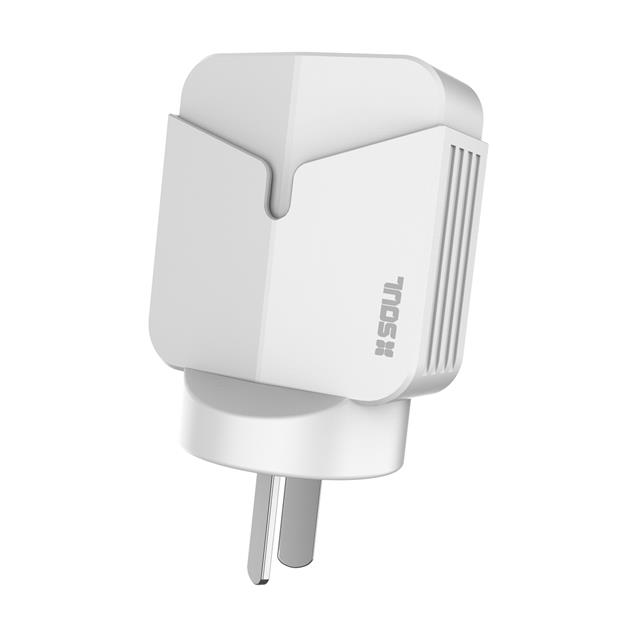 Cargador Soul Viajero USB Fast Charge Type-C Blanco