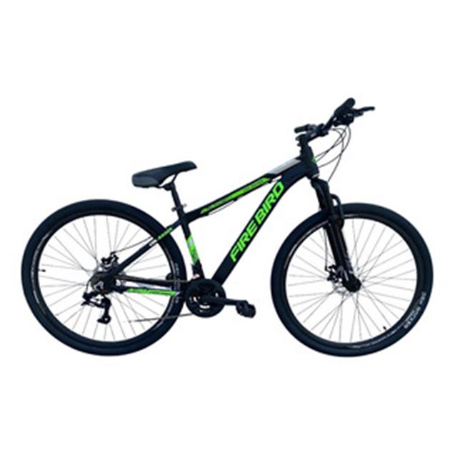 Bici Firebird Mtb 29" 24v T22 Hidráulico Negro/Verde (BIN2924DHWOO)
