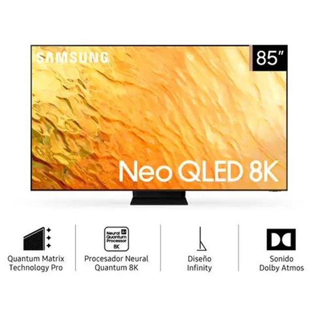 Smart Tv Samsung 85" Qled 8k (QN85QN800)