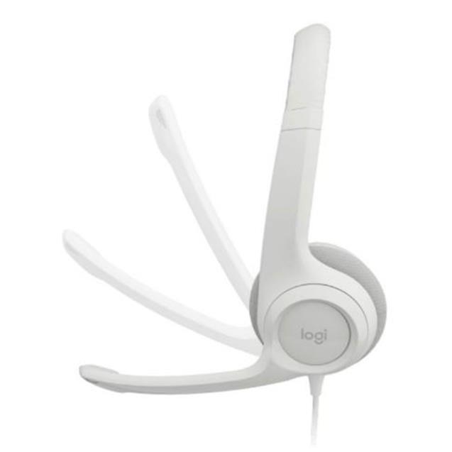 Auriculares. Logitech Confort/Usb White (H390)