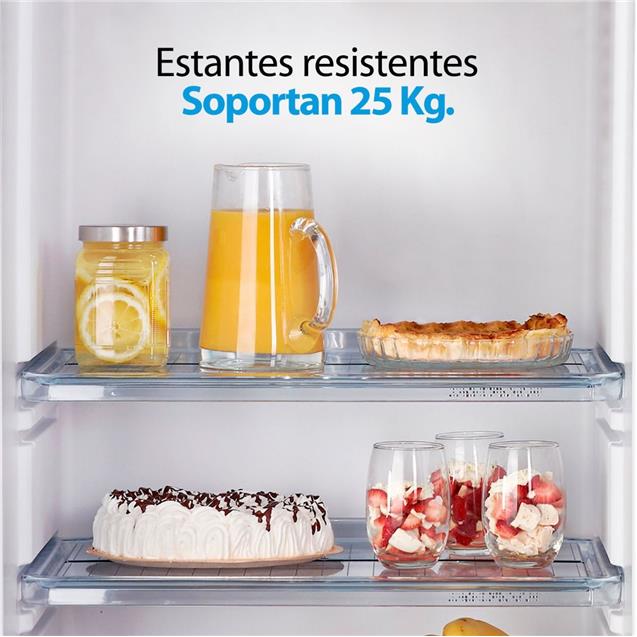 Heladera Kohinoor Kfa-3494/7 Inox 331 Lts Clase A