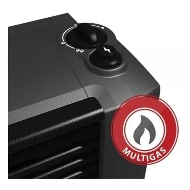 Calefactor Coppens Peltre Acero 2500 Tb Mg Izq.+ Lateral Trasera