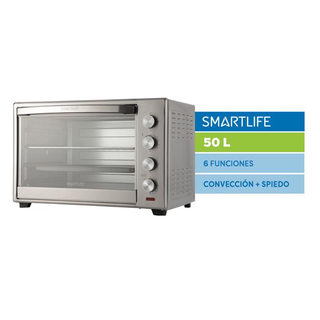 Horno Eléctrico Smartlife 50lts (Sltor050)