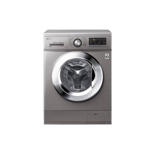 Lavarropas Lg Carga Frontal 8.5 Kg 1400 Rpm Inverter Silver (Wm8514ee6)