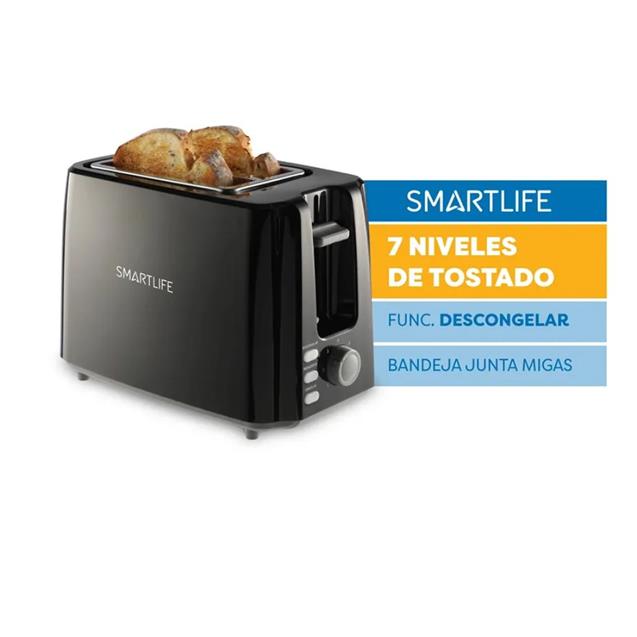 Tostadora Smartlife 750 W (Sl-To1301b)