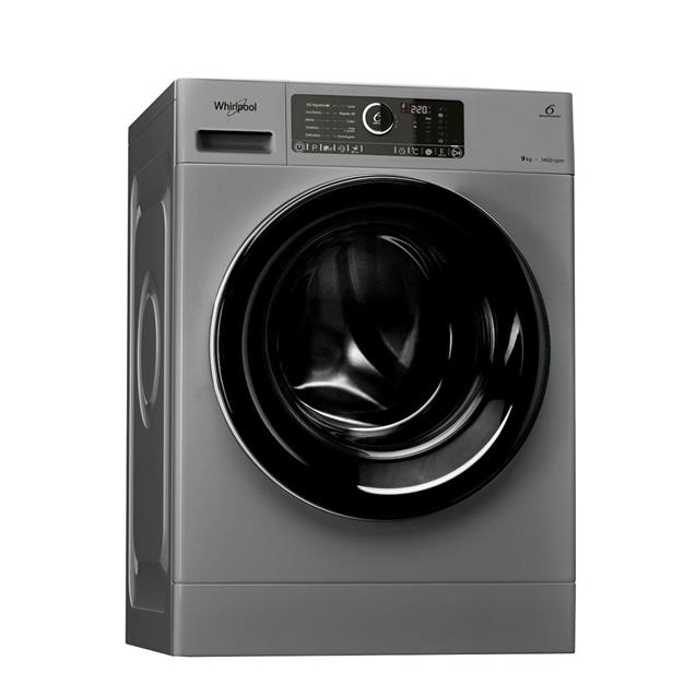 Lavarropas Whirlpool (Wlcf90sb) 9kg 1400 Rpm Silver C/F