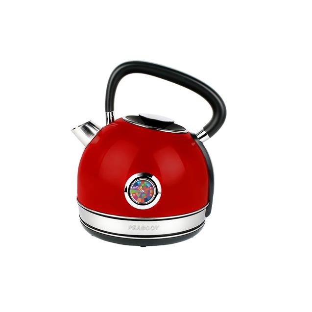 Pava Electrica Peabody 1.6 Lts Rojo (PE-KV8214R-PA)