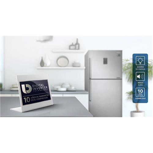 Heladera Samsung No Frost 396 lts Inverter Blanco (RT38K5932WW)