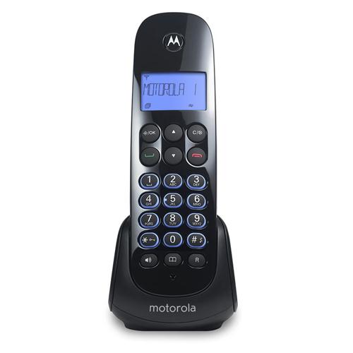 Teléfono Inalámbrico Motorola Negro (Mom750)