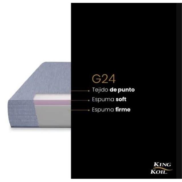 COLCHON G24 EXPRESS K.K. 160X200X024 ESPUMA