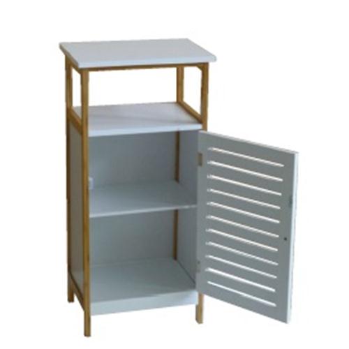Mueble Vanguard Bambu Blanco/Haya 40x30x84