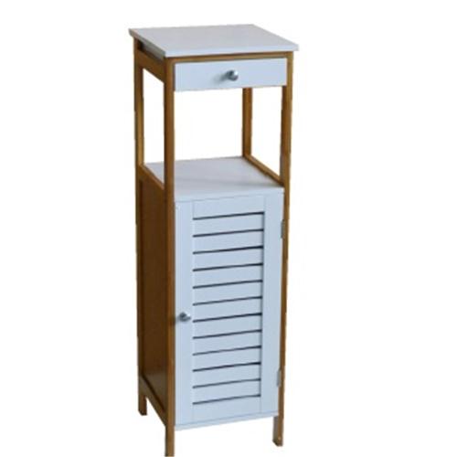 Mueble Vanguard Bambu Blanco/Haya 30x30x96