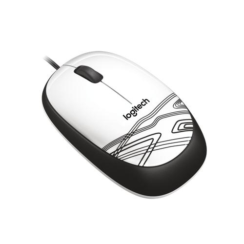 Mouse Logitech Usb Optico Blanco (M105)