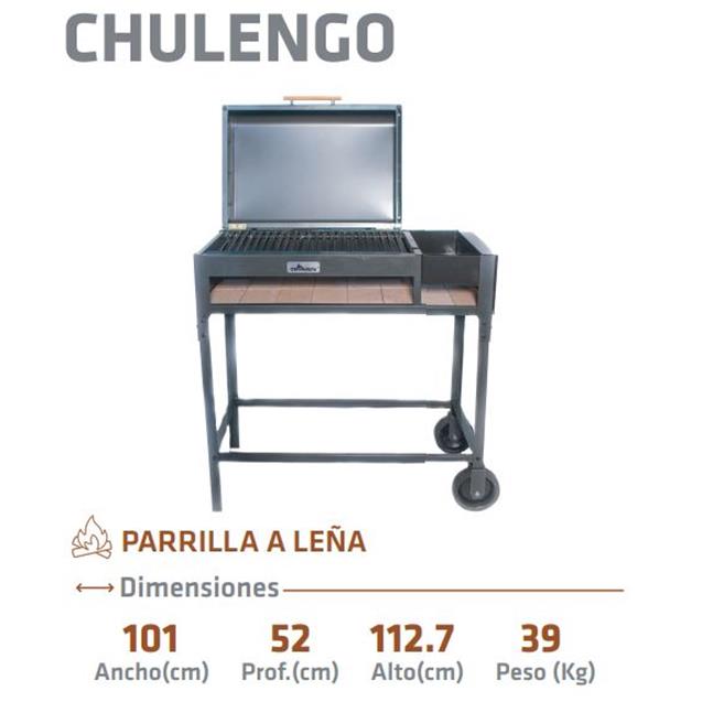 Asador TROMEN 02000041 Con Tapa