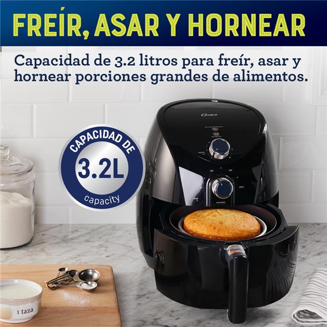 Freidora Oster 3.2Lts Sin Aceite (Ckstaf7601)