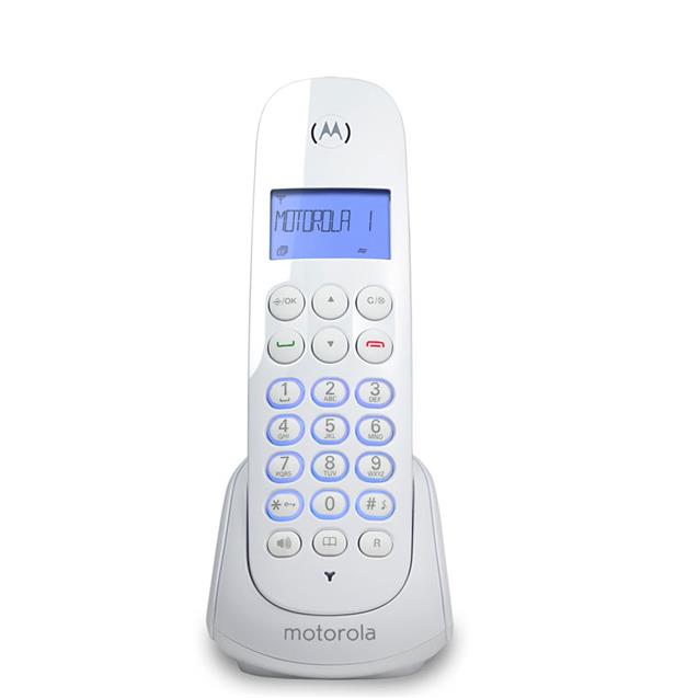 Teléfono Inalámbrico Motorola Blanco (Mom750w)