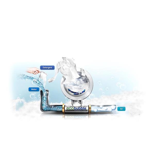 Lavarropas Samsung 9Kg 1400Rpm Inverter Gris (Ww90j5410gs)
