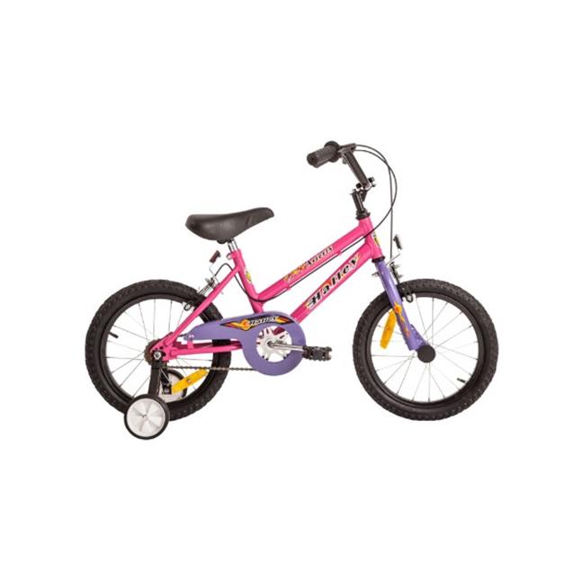 Bicicleta Halley Rodado 16" Mujer Bordó (Bin19052)