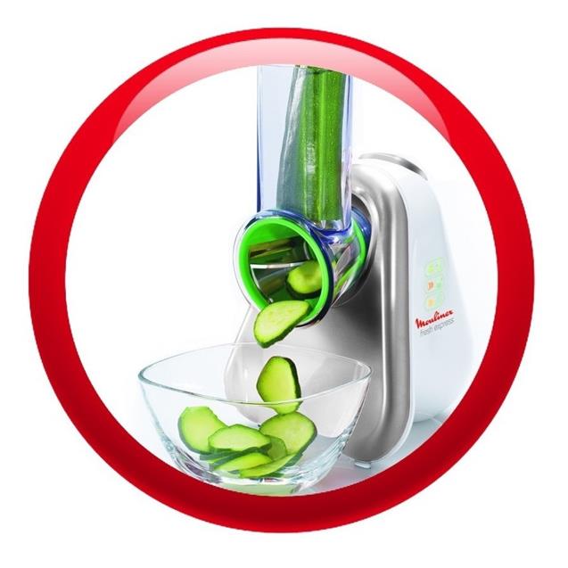 Rallador Moulinex Fresh Express Inox (Dj753e58)