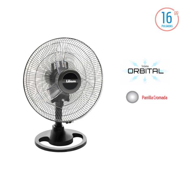 Ventilador de Mesa Liliana 16" 3 Aspas (VSOC16 )