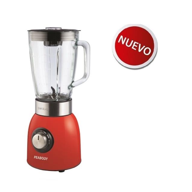 Licuadora Peabody Pe-Ln800r 1.5 Lt 800w Rojo