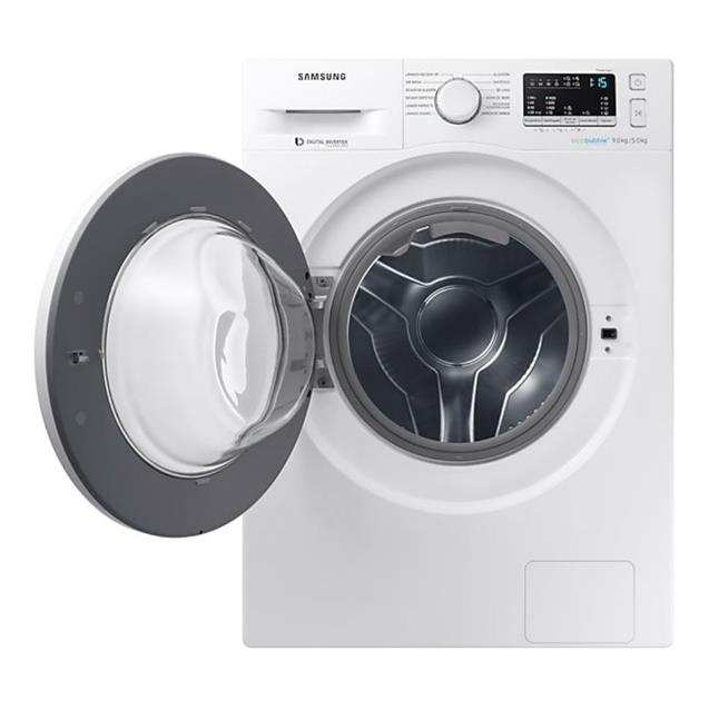 Lavasecarropas Samsung 9/5kg 1400 Rpm Inverter Bco (Wd90m4453mw)