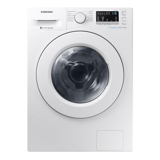 Lavasecarropas Samsung 9/5kg 1400 Rpm Inverter Bco (Wd90m4453mw)