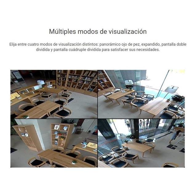 Cámara Inalámbrica Ezviz C6p Domo Panoramico 360 Hd (Cscv346)