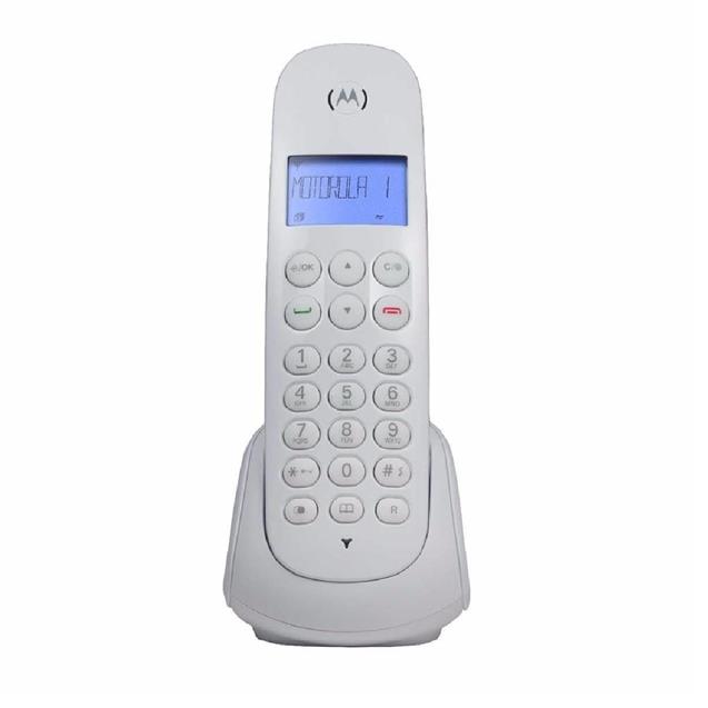 Teléfono Inalámbrico Motorola Blanco (Mom700w)