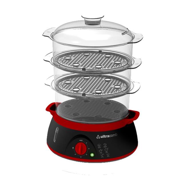 Vaporera Ultracomb 900w 3 Bandejas 8.5 lts (vp4603)