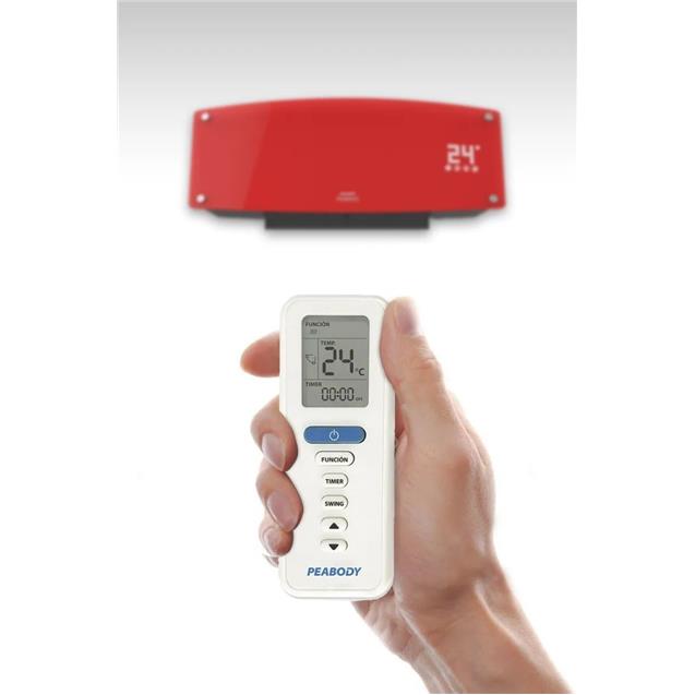 Caloventor Peabody Pared 2000w Rojo (Pe-Cv20r)