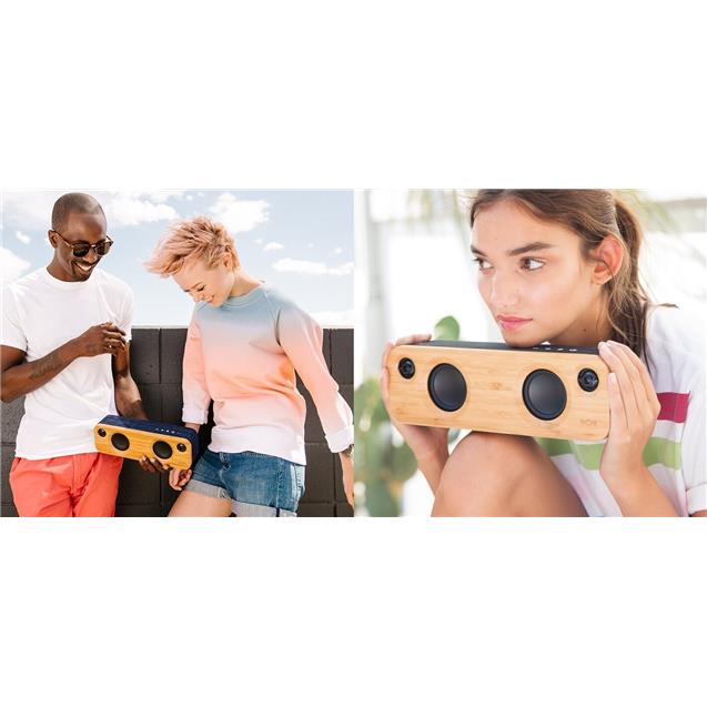 Parlante Marley Em-Ja013-Sb Mini Get Together Black