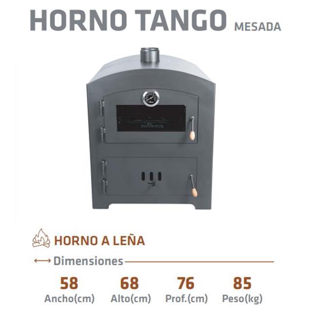 Horno Tromen Tango A Leña Mesada/Embutir (04-000-019)