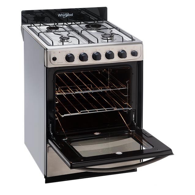 Cocina Whirlpool 56cm Encendido Luz Inoxidable (Wfx57dw)