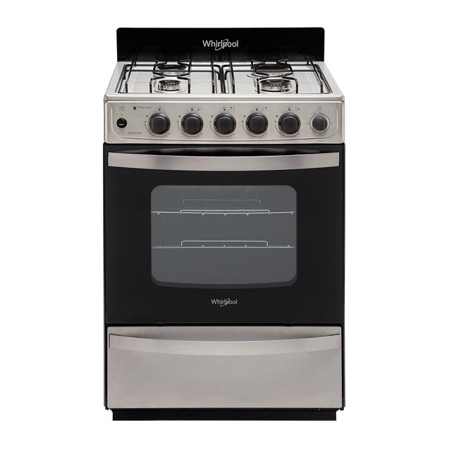 Cocina Whirlpool 56cm Encendido Luz Inoxidable (Wfx57dw)
