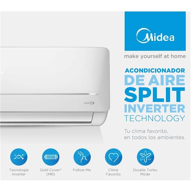 Split Midea 4500 Fg Frio Calor Inverter (Msabic-18h-01f/M)