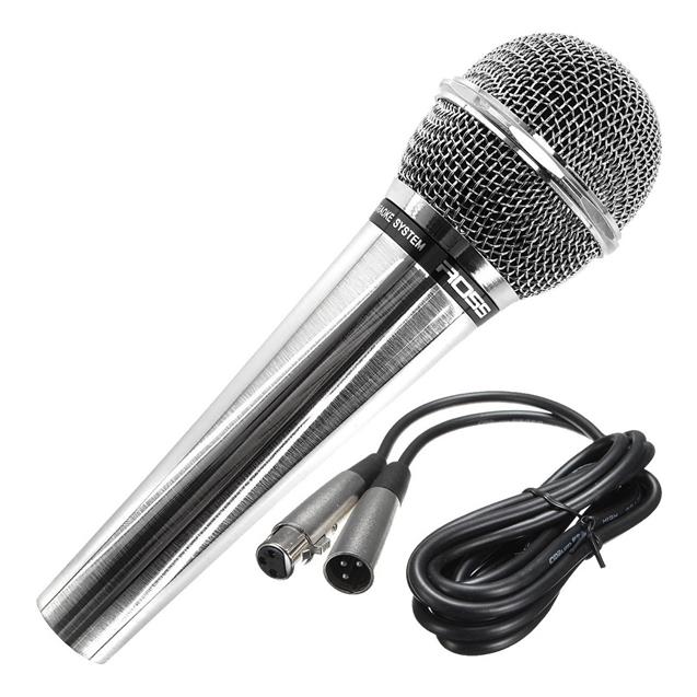 Microfono Ross Dinamico Vocal Cromado (PA FMA3 )