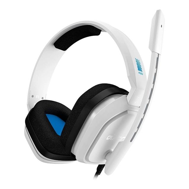 Auricular Astro A10 Con Microfono Blanco Azul (Xbox-Ps4-Nintendo-Pc-Mac)