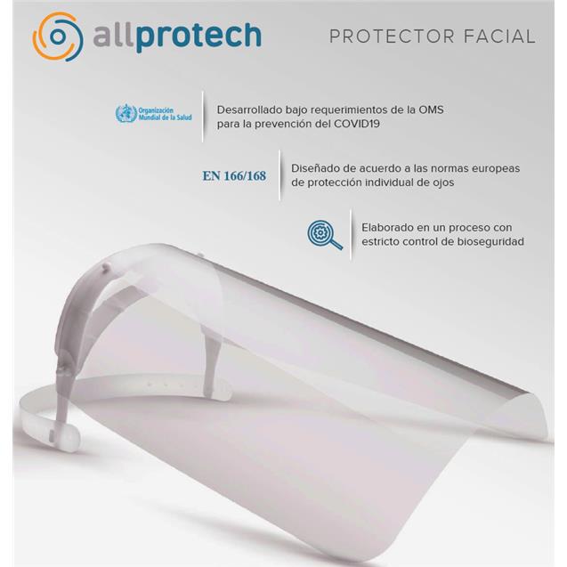 Máscara De Protección Facial Allprotech