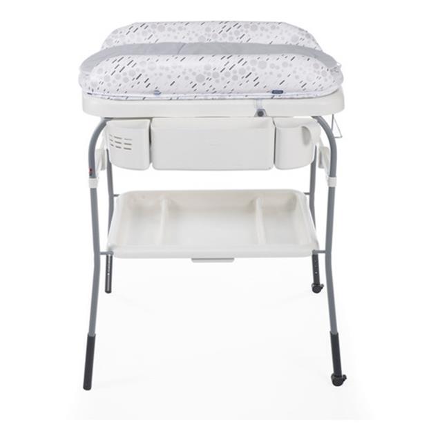 Catre De Baño Chicco Cuddle & Bubble Babymovil Cool Grey