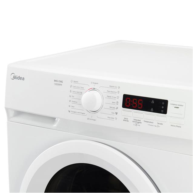 Lavasecarropas Midea (Wdcn108war1) 8kg / 5kg / 1300 Rpm