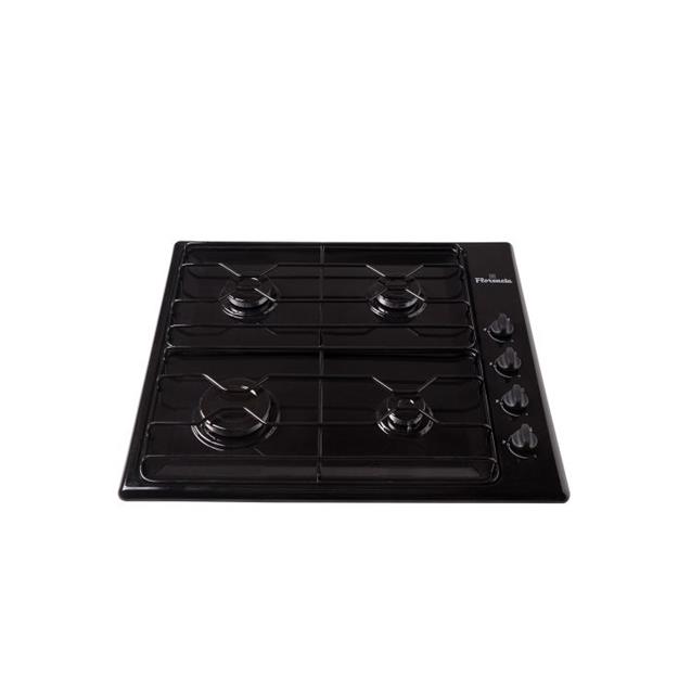 Anafe A Gas Florencia Negro Flor 6737n Rejillas Alambre