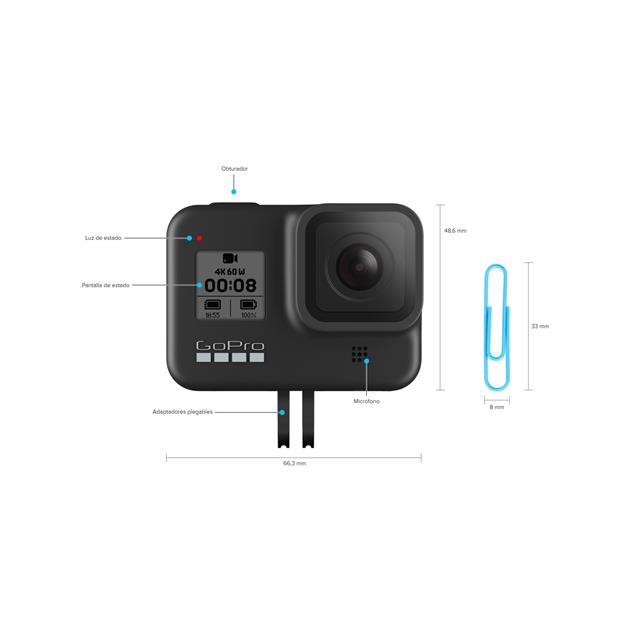 Camara Gopro Hero 8 Black (Chdhx801rx)