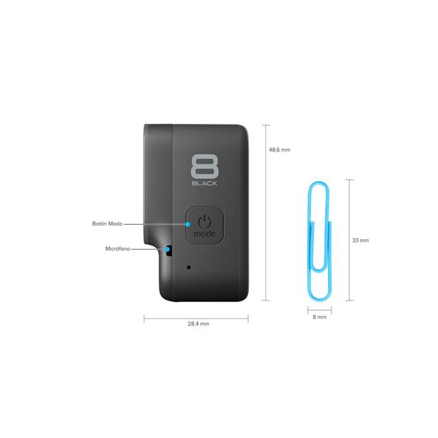 Camara Gopro Hero 8 Black (Chdhx801rx)